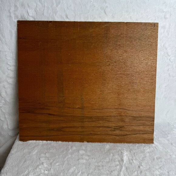 Sunset Forest Silhouette Acrylic Painting On Wood Panel by Pencil to Paint - Picture 5 of 7